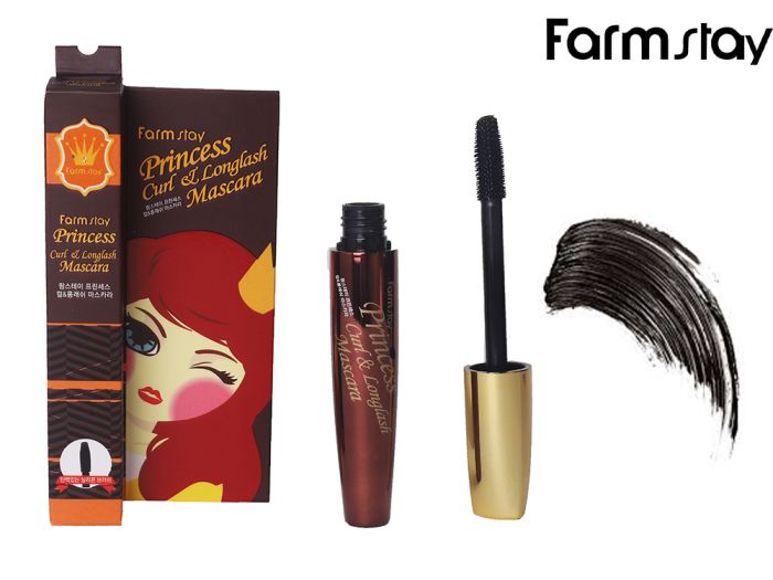 (China) Lengthening and Curling Mascara FarmStay Princess Curl & Longlash Mascara