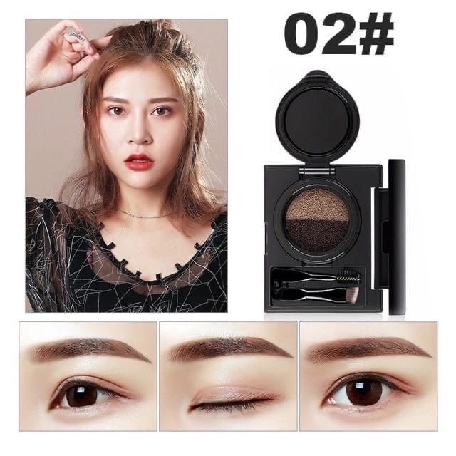 Double color Gecomo eyebrow cushion (tone 02)