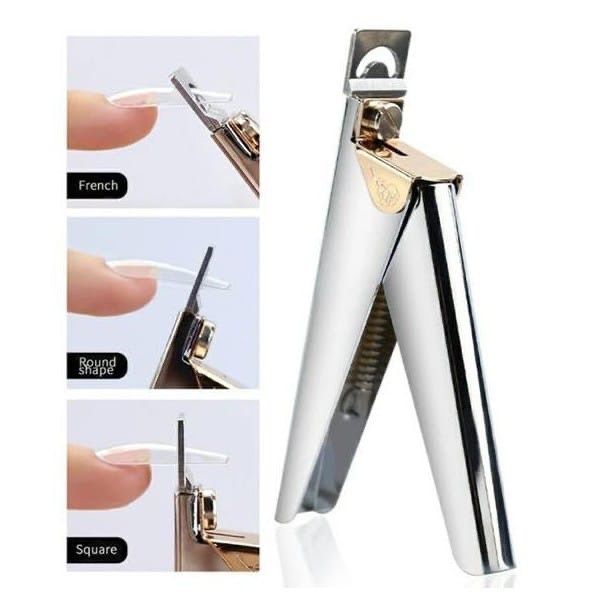 Nail tip cutter for artificial nails