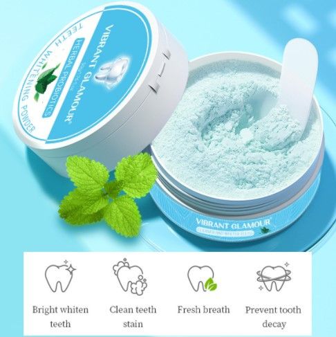 Whitening tooth powder with VIBRANT GLAMOUR additives 50g