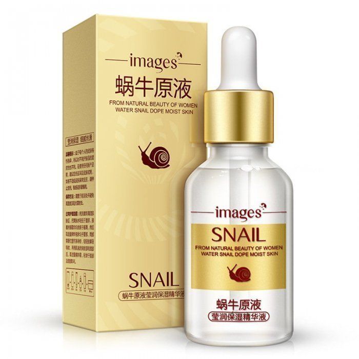 Serum with Snail Mucin and hyaluronic acid Images Snail Serum 15ml