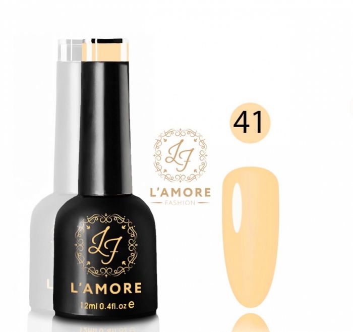 Gel nail polish Luxury L'AMORE FASHION 12ml tone 41