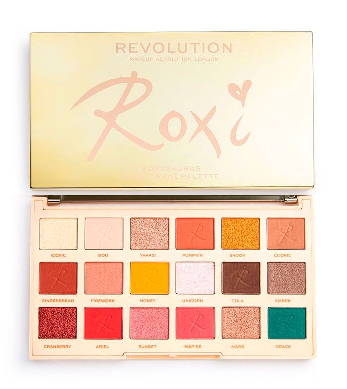 Eyeshadow Makeup Revolution x Roxxsaurus Ride Or Die Palette