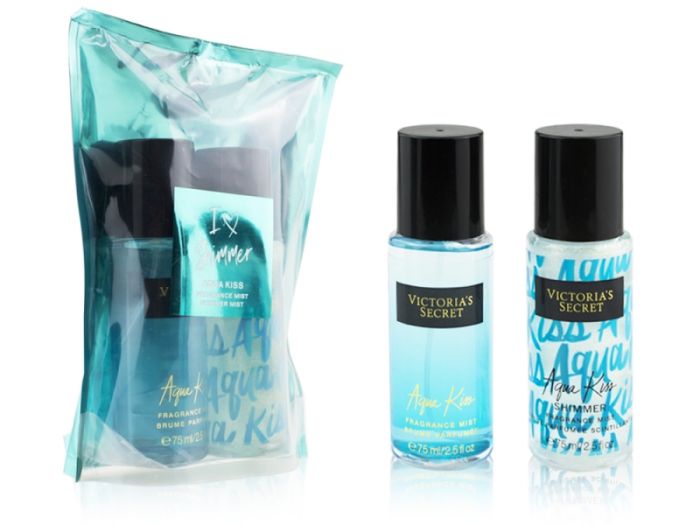 VICTORIA'S SECRET Aqua Kiss Spray Mist Gift Set, 2x75ml