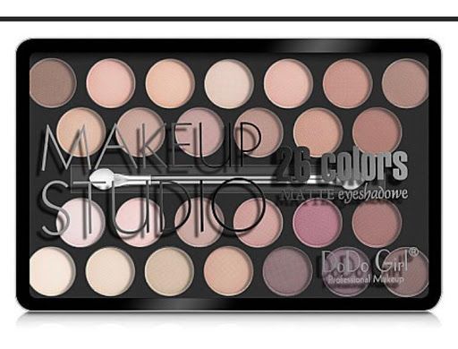 Eye Shadow DoDo Girl MakeUp Studio Matte 26 Colors Eyeshadow Palette tone A