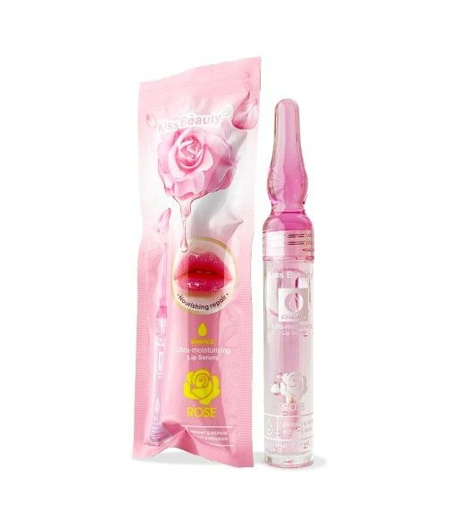 Moisturizing lip Serum Kiss Beauty Ultra-Moisturizing Rose Serum Essence 5ml