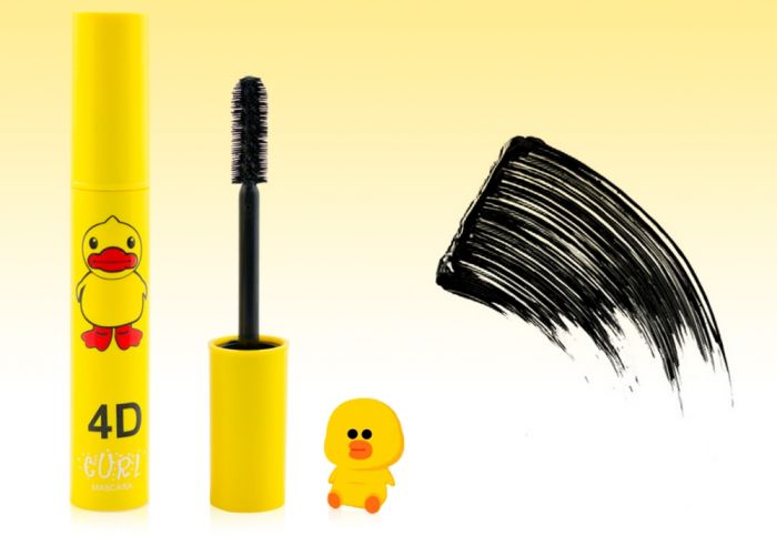 Long-lasting mascara Million Pauline Curl 4D Duck, Lengthening