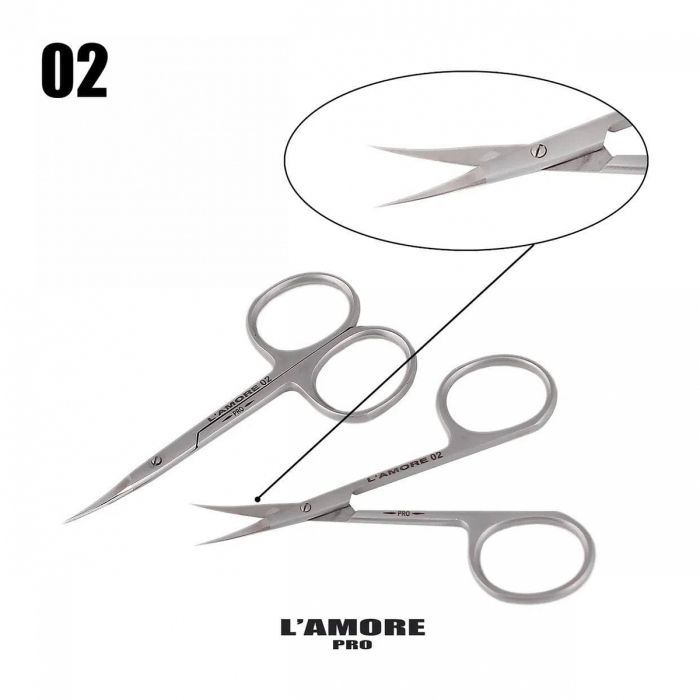 Manicure scissors L'amore Pro No.2