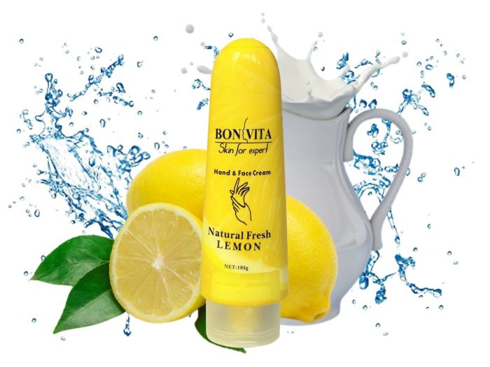 Bonvita Lemon Face and Hand Cream 100ml