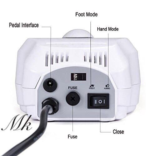 Manicure and pedicure machine ZS-601 30 000ob 35W