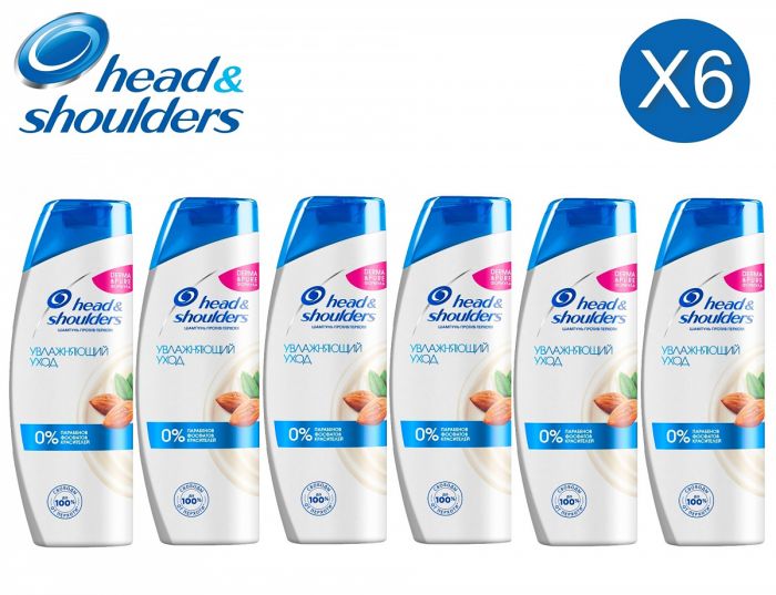 Anti-Dandruff Shampoo Head & Shoulders Moisturizing Care with Almond oil 0% - 400ml