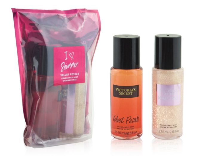 VICTORIA'S SECRET Velvet Petals Spray Mist Gift Set, 2x75ml