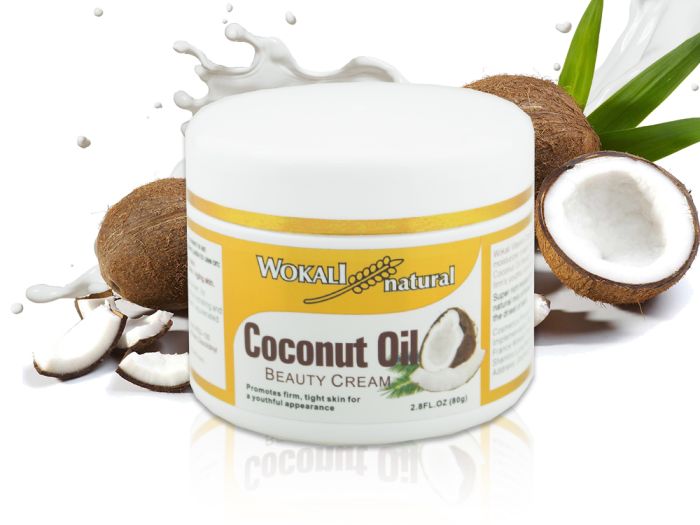 Coconut Face Cream Wokali Coconut Oil Beauty Cream 80g