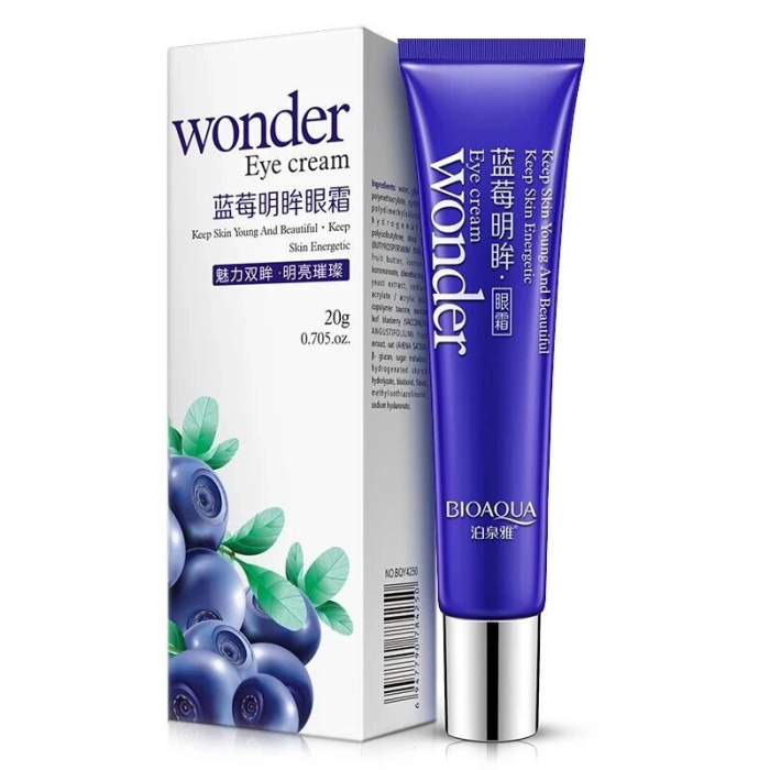 Vitamin cream for the skin around the eyes with blueberry extract BioAqua Wonder 20g