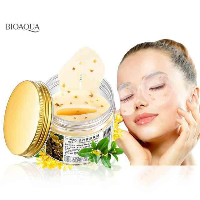 Eye Mask with Golden Osmanthus Petals Bioaqua Golden Osmanthus Eye Mask 80pcs