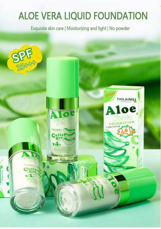 Tonal foundation Tailaimei Aloe Vera Foundantion tone 01