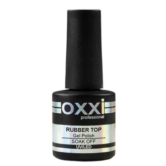 Oxxi Professional Rubber Top Coat Gel Polish Top 15ml