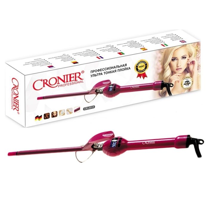 Cronier CR-2013 Curling iron for Afro curls (9mm)