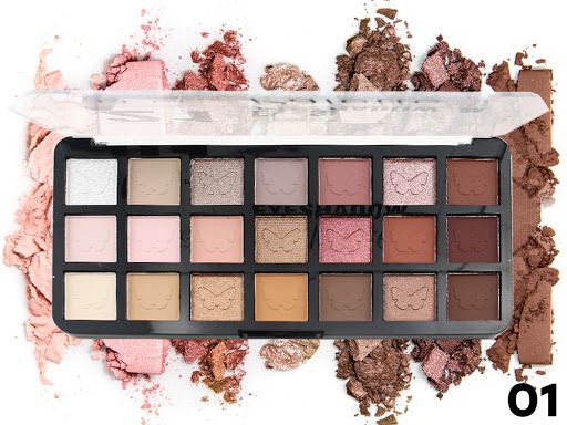 Do Do Girl Shadow palette, matte+Mother of pearl 21 color Tone A