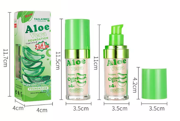 Tonal foundation Tailaimei Aloe Vera Foundantion tone 02