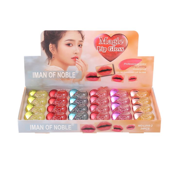 Lip Gloss IMAN OF NOBLE Heart (in stock)