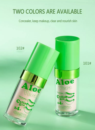 Tonal foundation Tailaimei Aloe Vera Foundantion tone 02