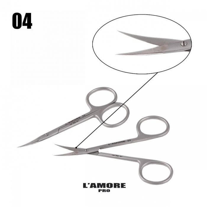 Manicure scissors L'amore Pro No.4