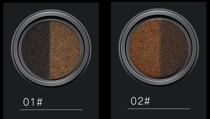 Double color Gecomo eyebrow cushion (tone 02)