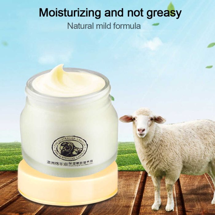 Moisturizing face cream with lanolin LAIKOU Lanolin Oil Cream 90g