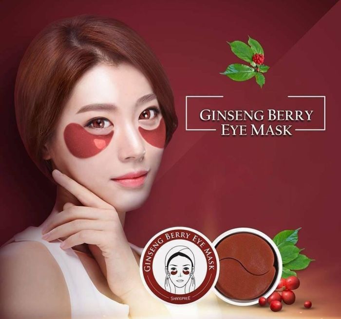 (China) Shangpree Hydrogel Eye Patches with Ginseng 60pcs