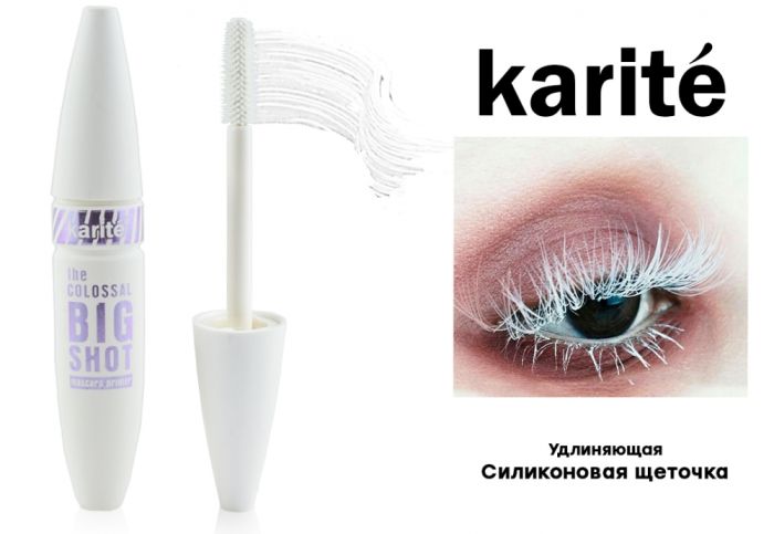 Karite Colossal Big Shot White Mascara Base, Lengthening