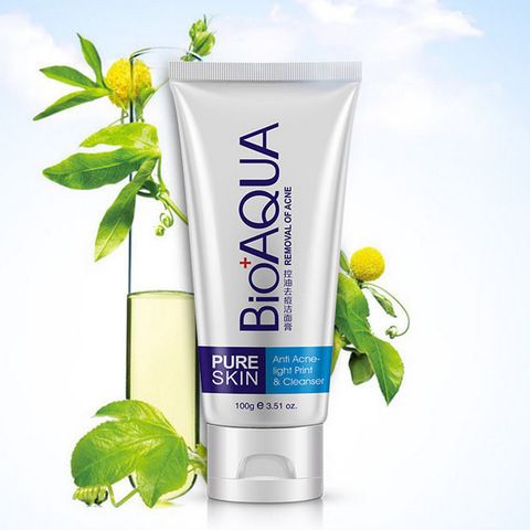 BioAqua Pure Skin acne cleanser Foam 100g