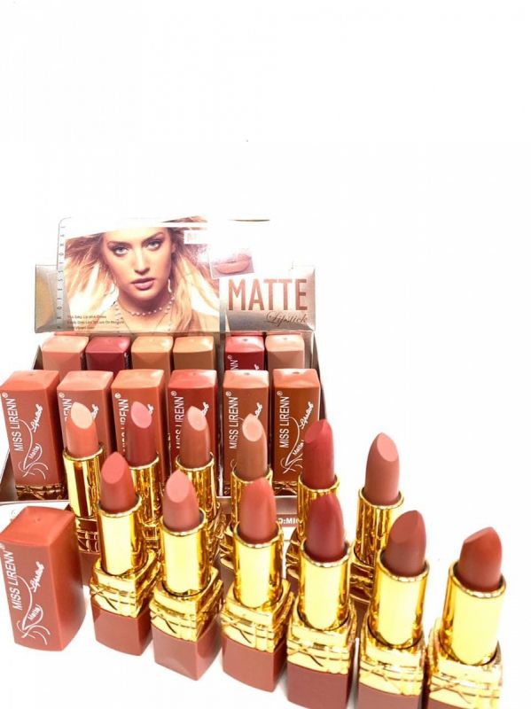 Set of matte lipsticks Miss Lirenn Matte (pack of 12pcs)