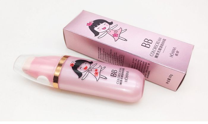 BB Face cream Hchana colorscream with roller 30g