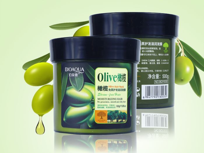 Olive oil mask for hair BIOAQUA Olive Hair Mask 500ml