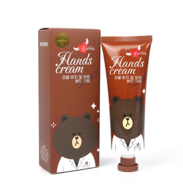 Hand cream with chrysanthemum extract RABBITS Hands Cream 80g