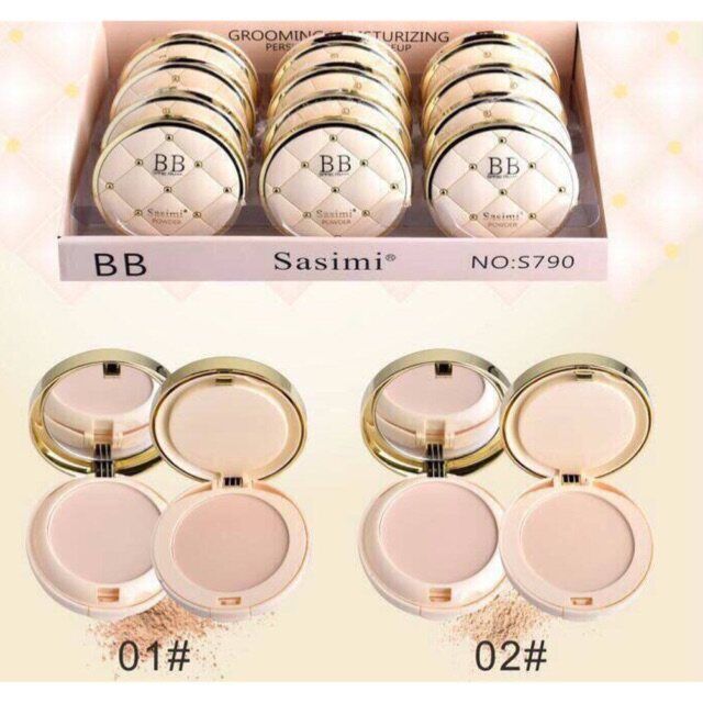 Compact face powder Sasimi BB powder,tone 01