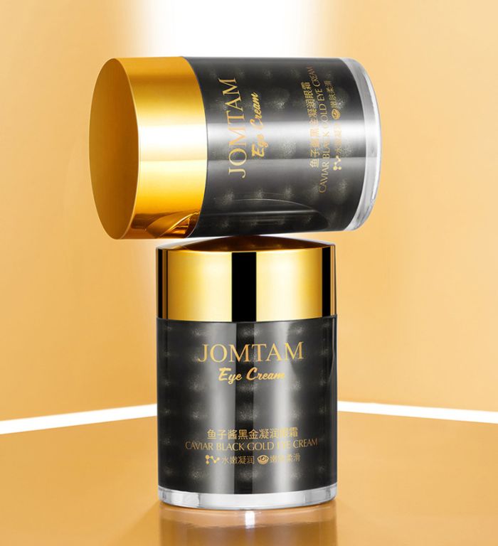 Cream gel with black caviar extract for the eye area Jomtam Eye Cream Caviar Black Gold Moisturizing 60g