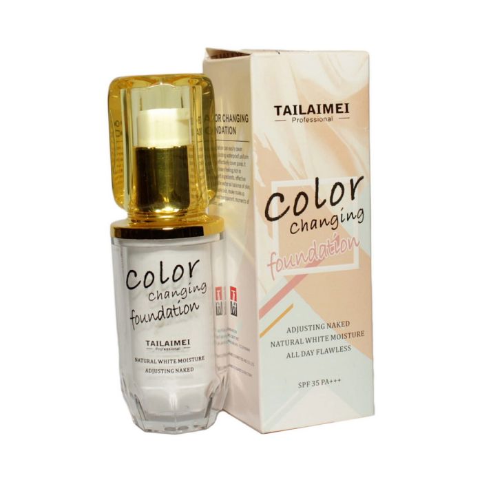 Makeup Base Tailaimei Color Chaning Foundantion 35ml