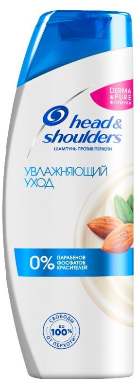 Anti-Dandruff Shampoo Head & Shoulders Moisturizing Care with Almond oil 0% - 400ml