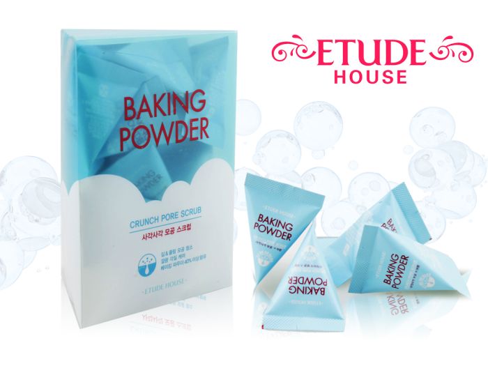 (China) Facial Scrub Etude House Baking Powder Pore Scrub 7grx24pcs