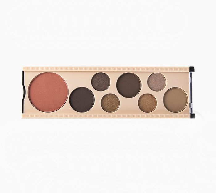 Eyeshadow Palette+Blush DoDo Girl Eyeshadow & Blusher Palette (row of 4 pcs)