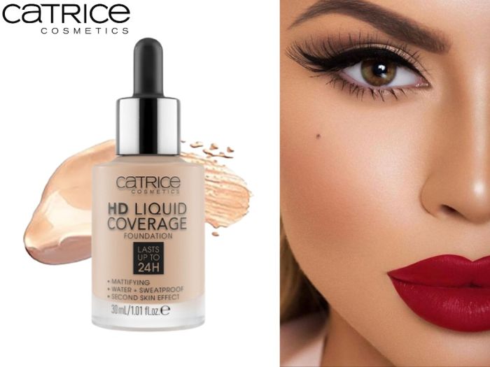 Catrice HD Liquid foundation, tone 20