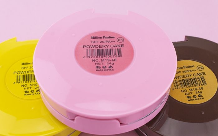 Powder Million Pauline Powdery Cake + sponge, 24g tone 03