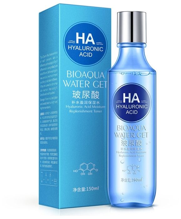 Moisturizing Hyaluronic Toner BioAqua Water Get HA Hyaluronic Acid 150ml