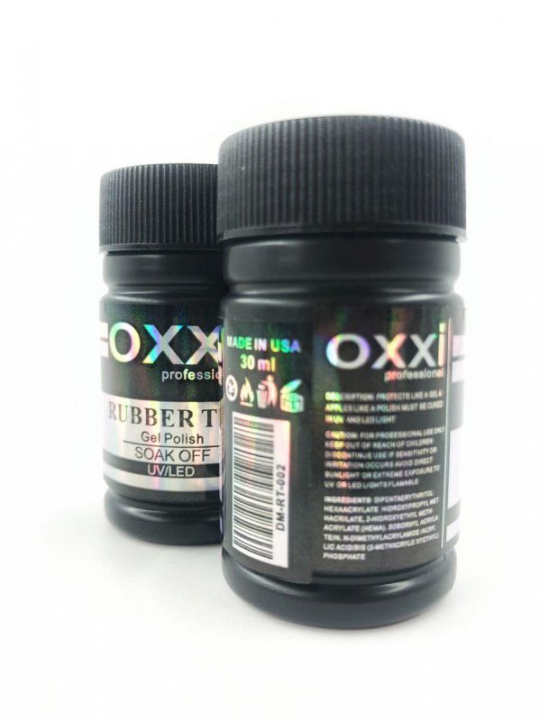 Oxxi Professional Rubber Top Gel Polish Top 30ml