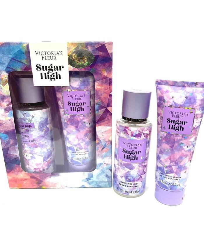 Victoria's Fleur Sugar High Gift Set 125ml+120g