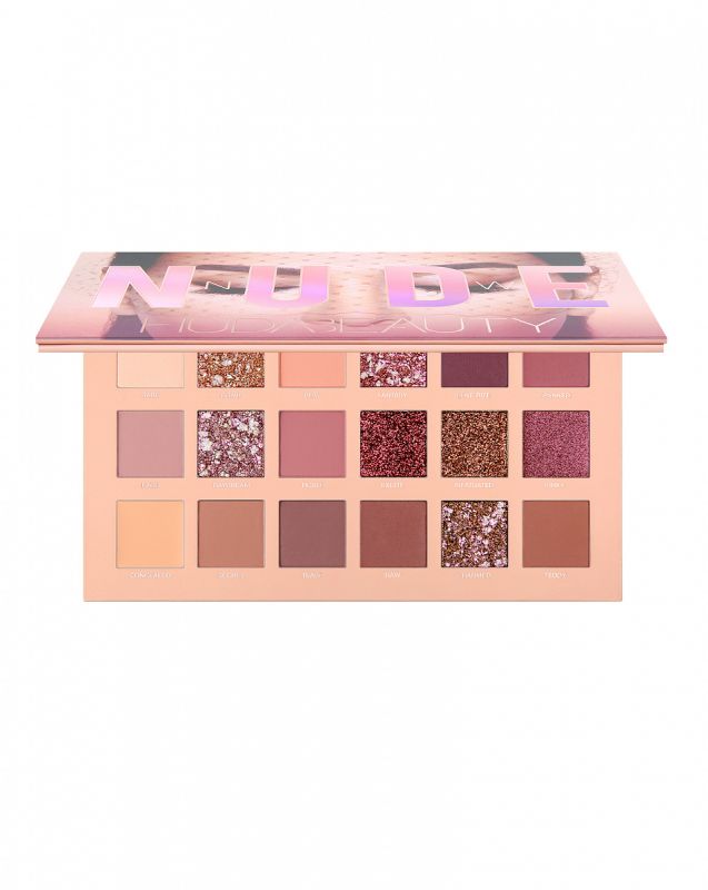 Eye Shadow Huda Beauty New Nude Eyeshadow Palette 18 Colors