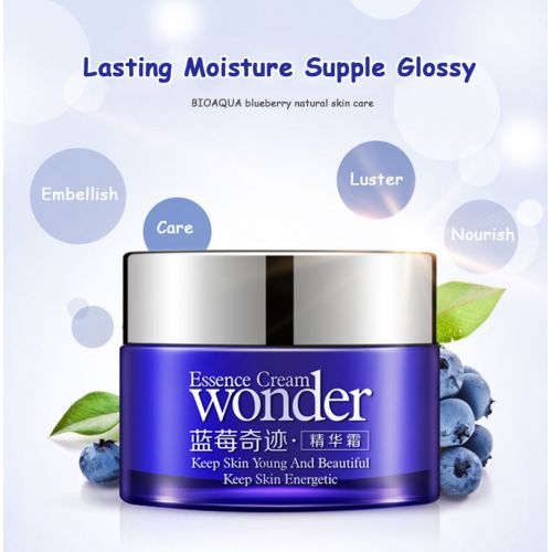 BioAqua Blueberry Wonder Essence Face Cream with Blueberries 50ml