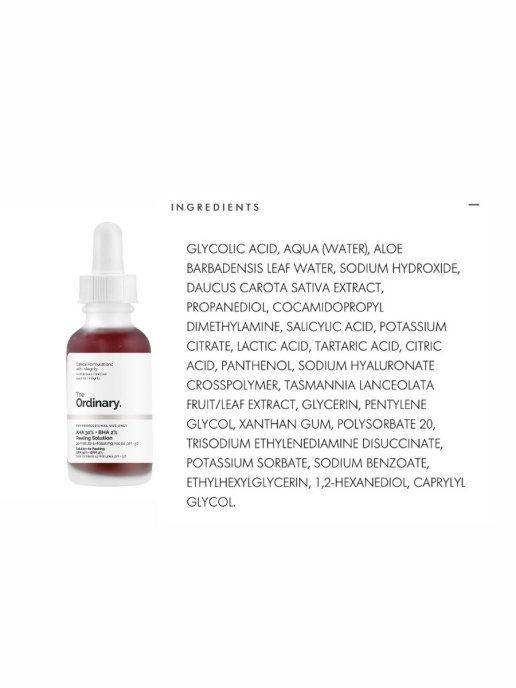 (China) Deciem Acidic Blood Peeling The Ordinary AHA 30% + BHA 2% Peeling Solution, 30ml